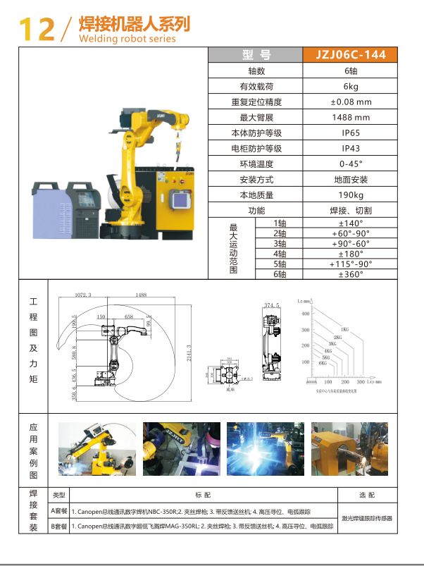 激光焊接机械手臂-六轴焊接机器人(图1)