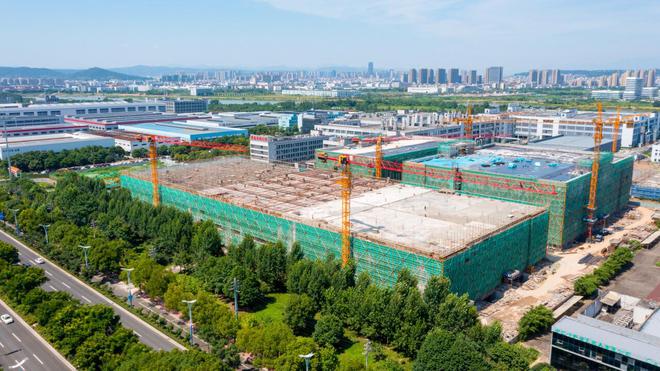 浙江图森年产200万平方米定制木制品智能制造基地预计12月底竣工(图1)