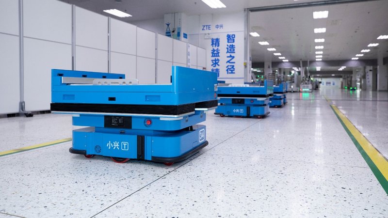 中兴通讯拥抱5G先进技术助力“制造”迈向“智造”(图1)