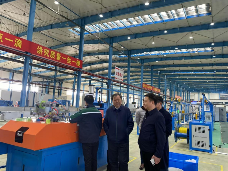 中国宝安集团营运总裁贺德华一行到访华原电气携手推进智能制造赋能实体经济(图3)