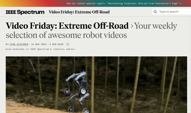 XYoutubeReddit全网刷爆这家杭州公司全地形越野机器人火了(图3)