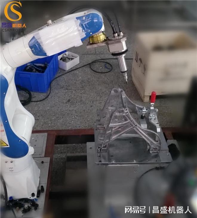 机器人铝合金去毛刺柔性浮动主轴GY-4052(图2)