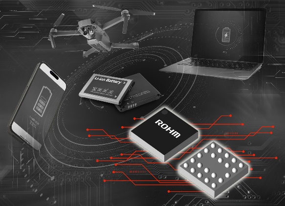 ROHM推出实现业界超低导通电阻的小型MOSFET助力快速充电应用(图1)