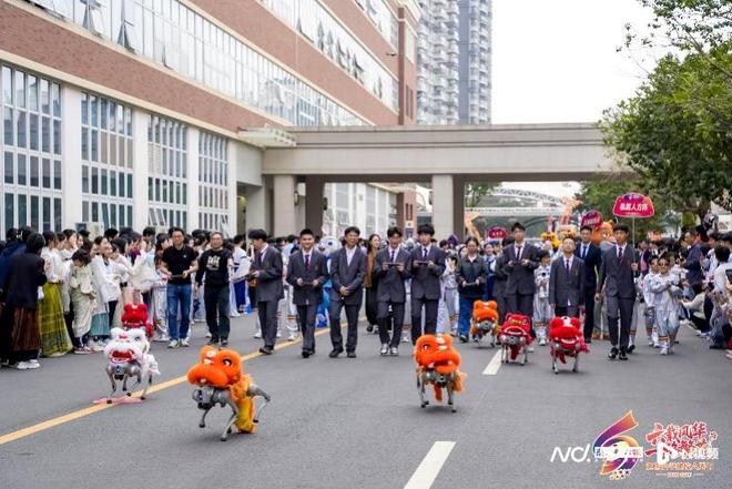 万名师生巡游展演！中山这所学校开启“华夏文化节”(图4)