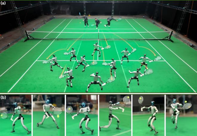 全球首创银河通用发布全自主网球人形机器人(图2)