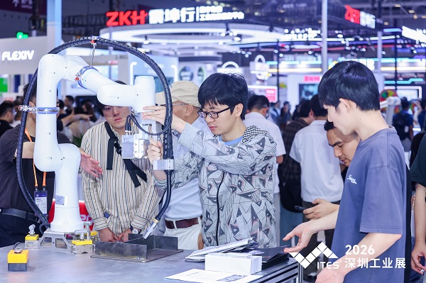 珞石机器人登陆2026ITES深圳工业展全系列机器人+AI解锁智造新可能(图4)